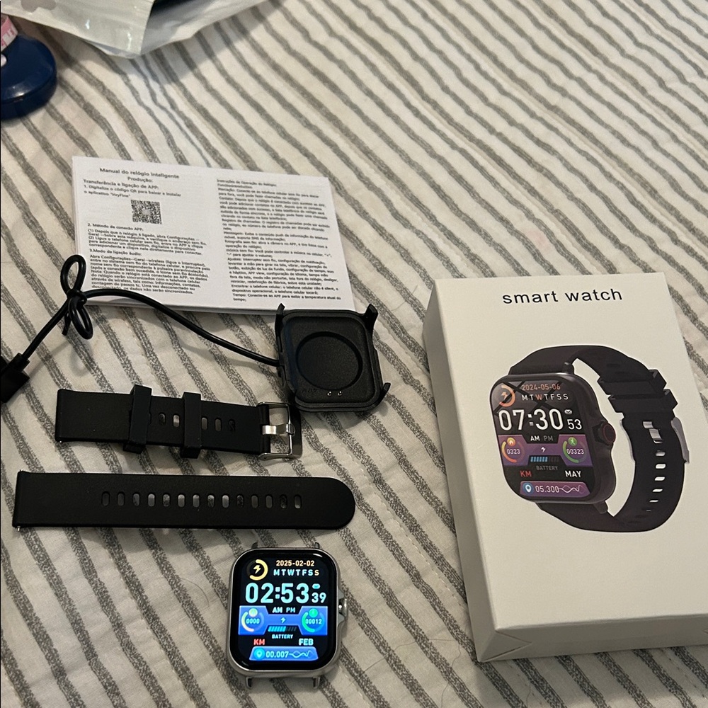 Black Smartwatch, New